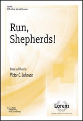 Run, Shepherds! SATB choral sheet music cover